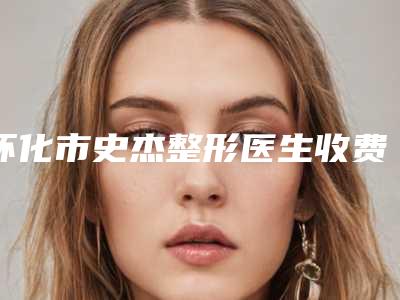 怀化市史杰整形医生收费标准详细解密
