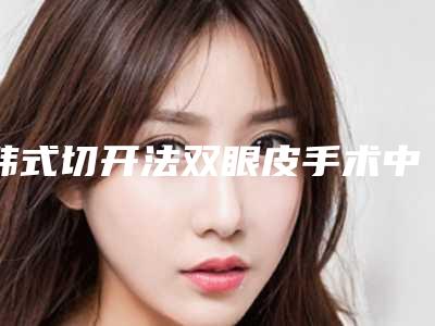韩式切开法双眼皮手术中国的整形医院:韩式切开法双眼皮手术医院前50佳口腔技术哪家好