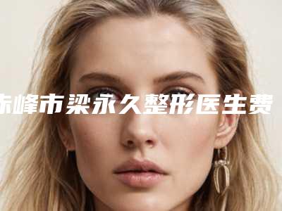 赤峰市梁永久整形医生费用表明细人气